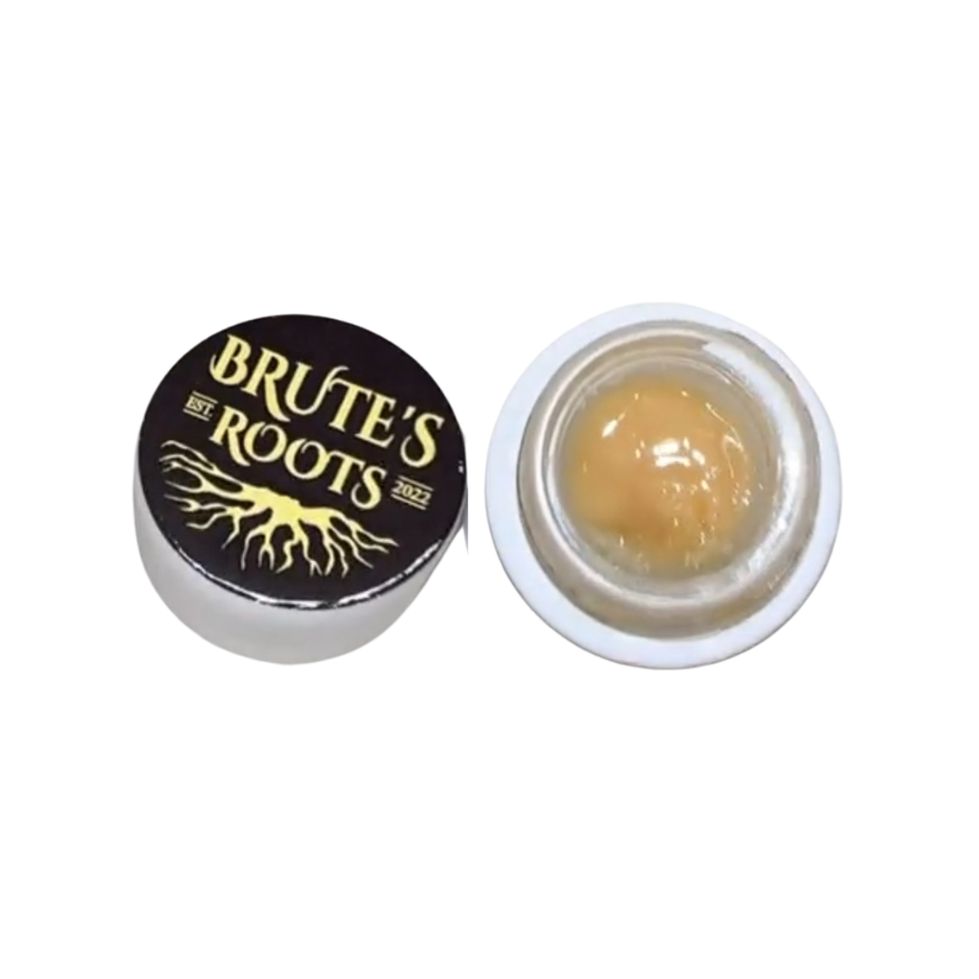 Photograph of product: Live Rosin Cold Cure - Red Lemons - Brute's Roots - REC