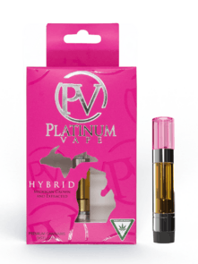 Photograph of product: Platinum Vape 510 Cartridge | Tropical Lime Splash