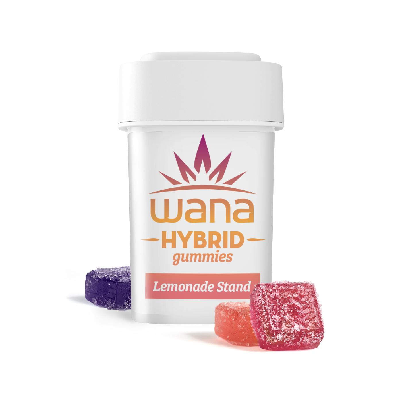Photograph of product: WANA | LEMONADE STAND ASSORTED GUMMIES (H) | 5mg 20pk