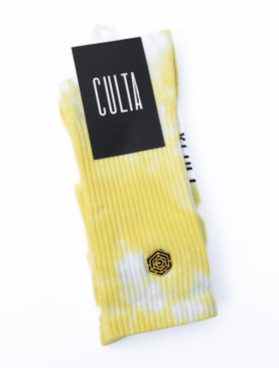 Photograph of Product: Tie Dye Socks (Yellow) | M/L | $20