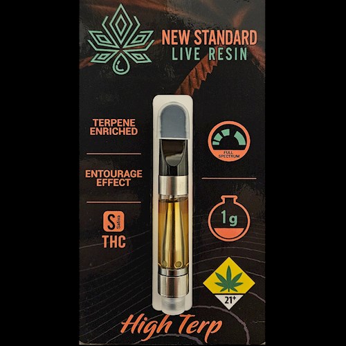 Photograph of product: Sour Apple Live Resin Cartridge | 1g