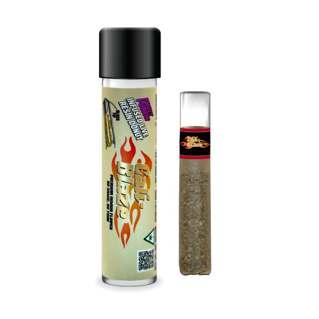 Photograph of product: Fruit Punch Live Resin Donut (Infused Blunt) - Cali Blaze