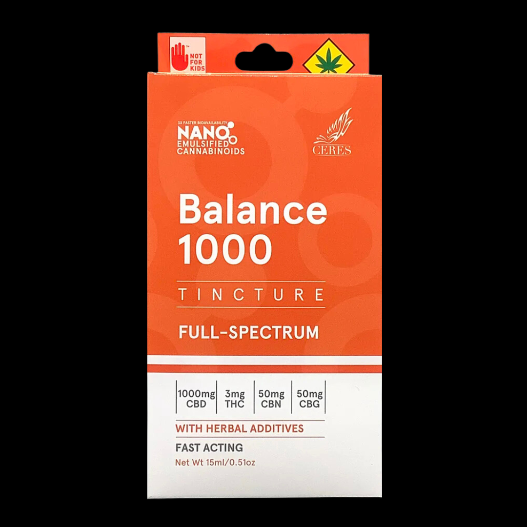 Photograph of product: Balance 1000 100ml 3.4oz Tincture Ceres
