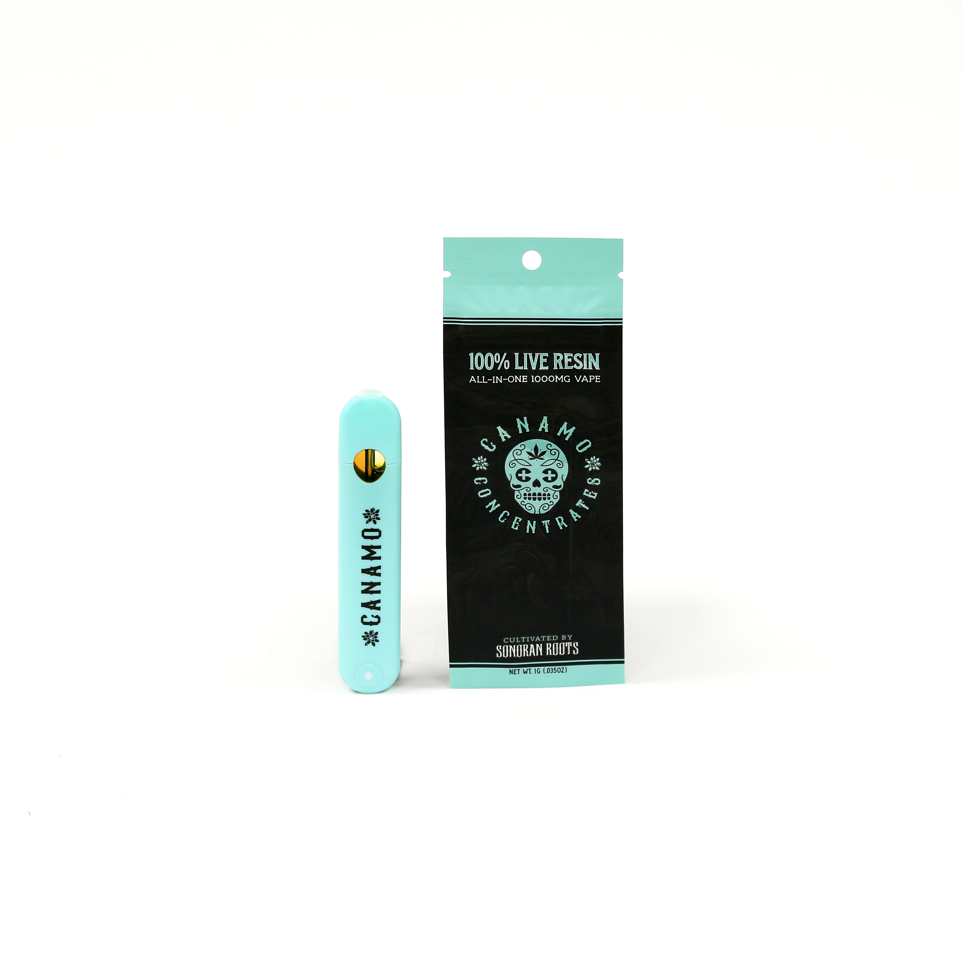Photograph of product: Canamo Live Resin Disposable Animal Mints