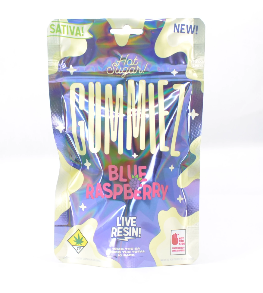 Photograph of product: LR (S) Blue Raspberry Gummiez