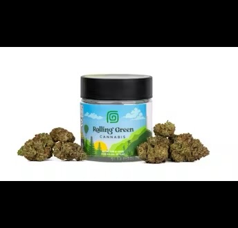 Photograph of product: Triangle Mintz- ROLLING GREEN- Flower - 3.5g
