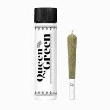 Photograph of product: Queen Green by EV - Rainbow Runtz 1g Preroll