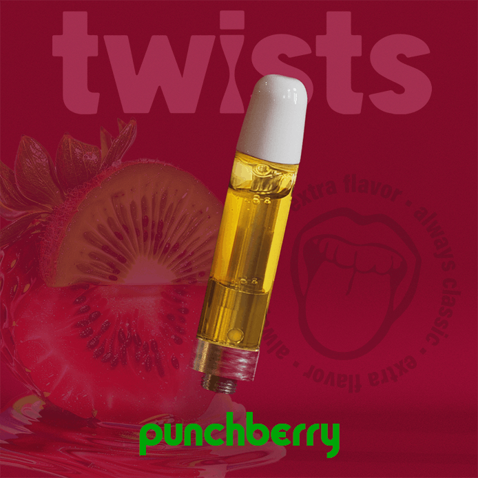 Photograph of product: MED - Oil Twist Cartridge by Craft - Punch Berry (1000mg)