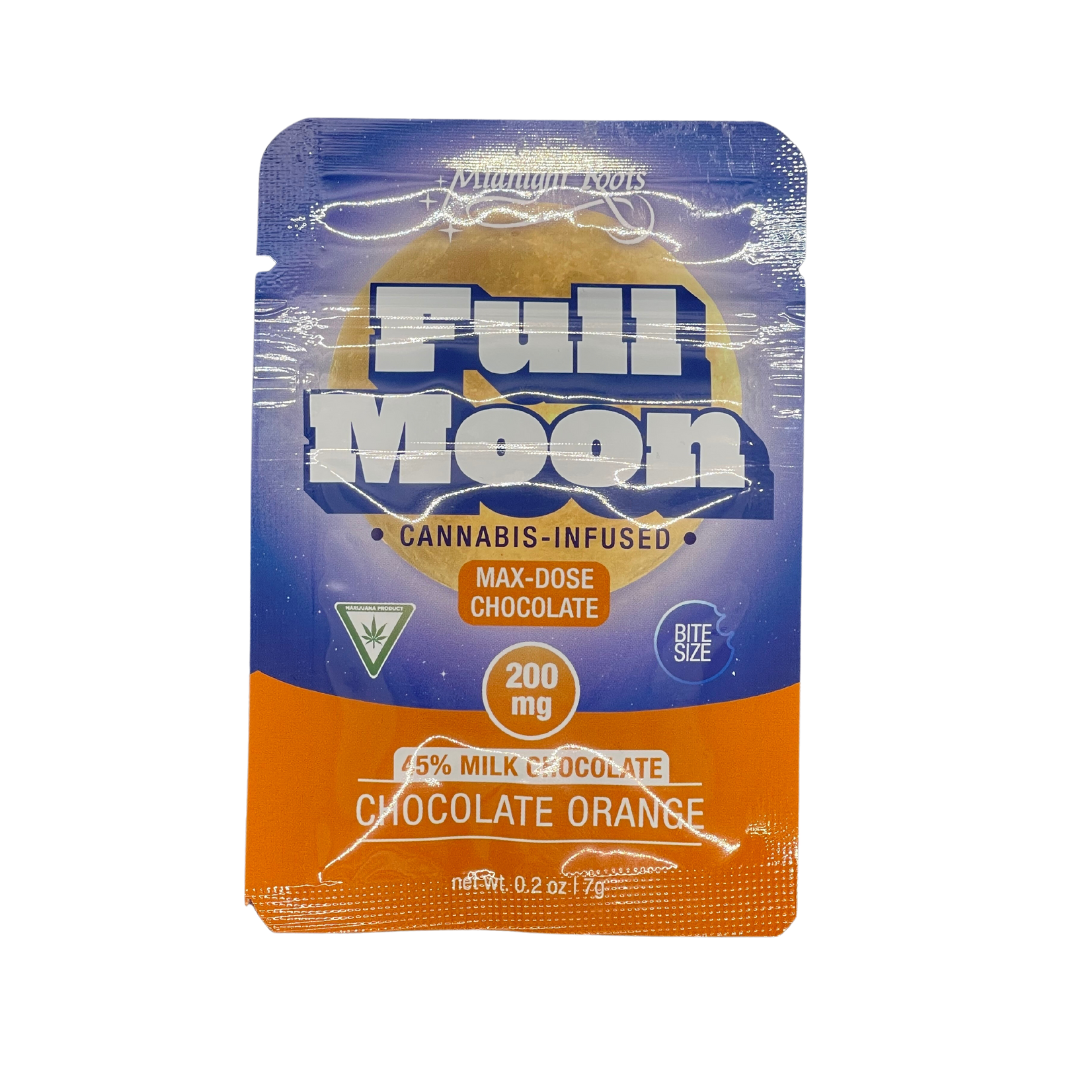 Photograph of product: Full Moon - Chocolate Orange - 200mg