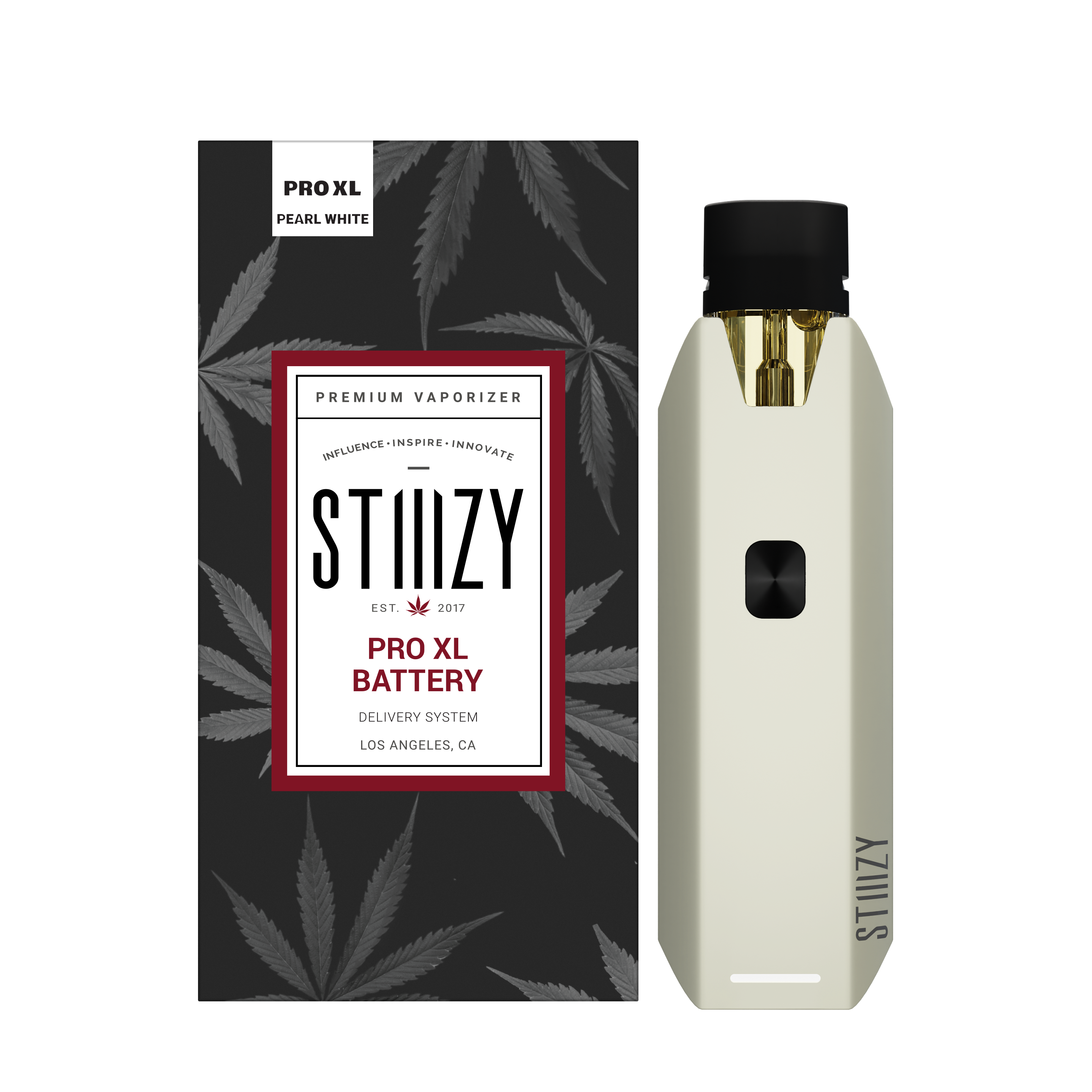 Photograph of product: Stiiizy Battery Pro XL Kit Pearl White