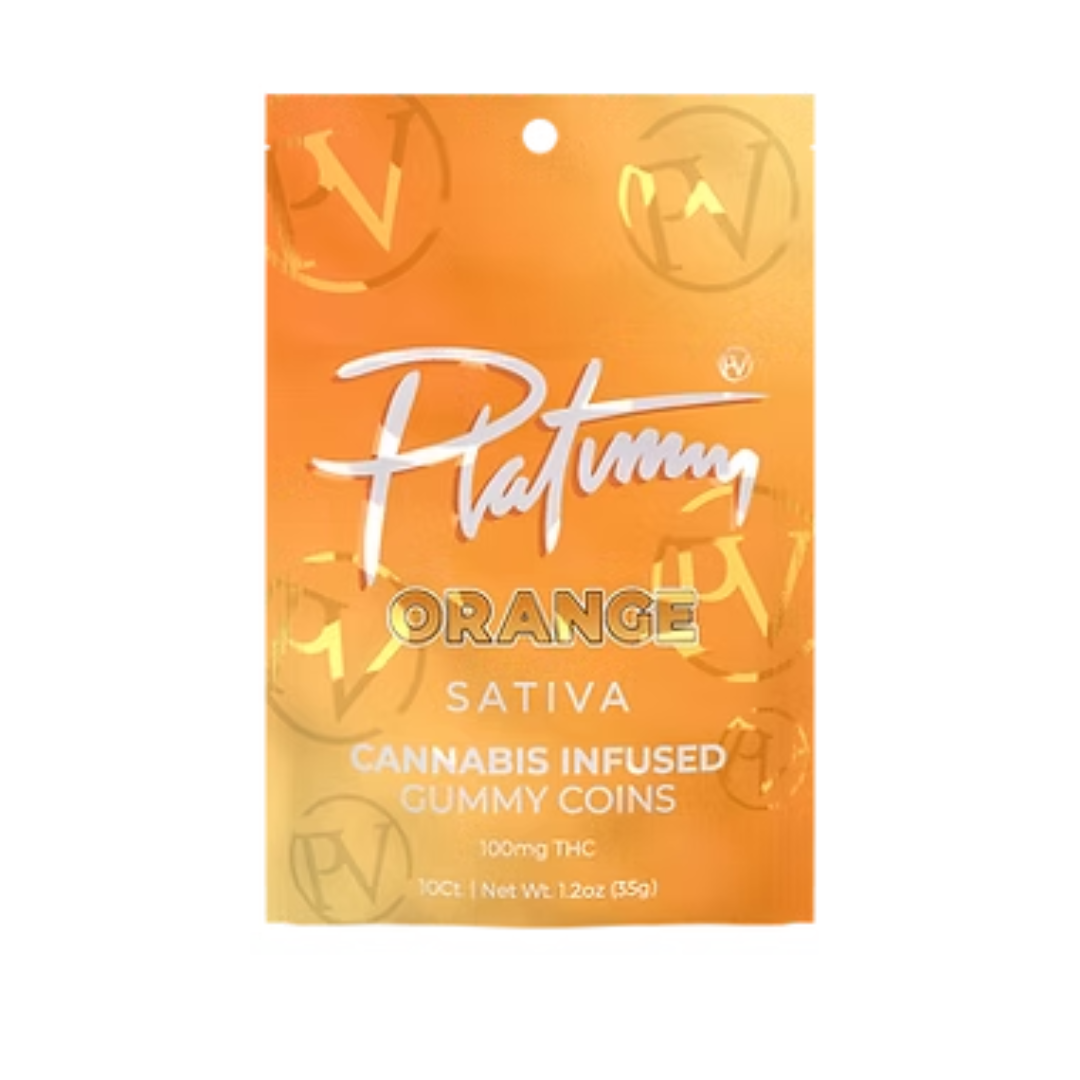 Photograph of product: ORANGE DISTILLATE GUMMIES 100MG