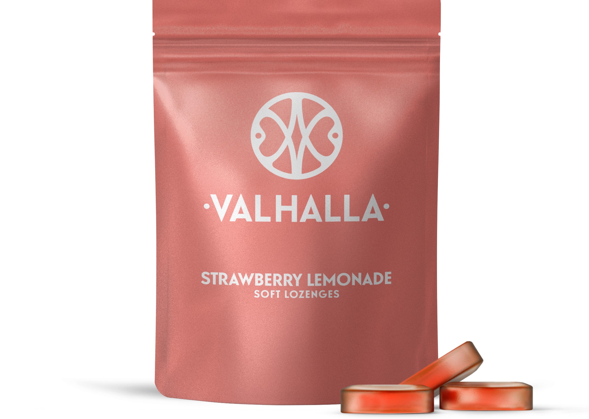 Photograph of product: Valhalla - Gummies - Strawberry Lemonade (S) 100mg