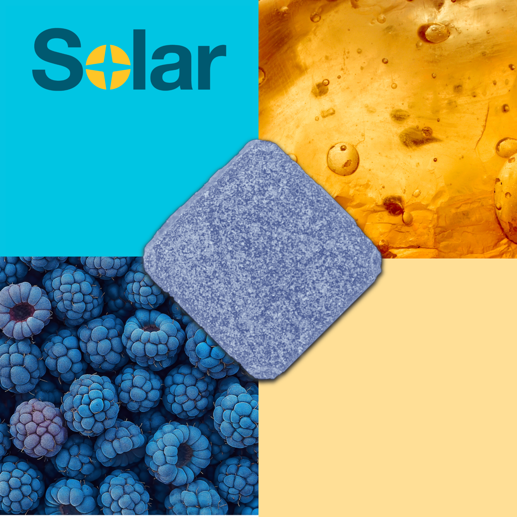 Photograph of product: Blue Raspberry | Solar Rosin Gummies | 20pk