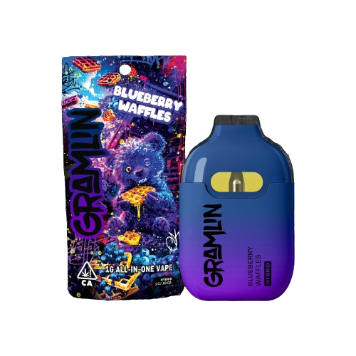 Photograph of Product: Gramlin | Blueberry Waffles All-In-One | 1g