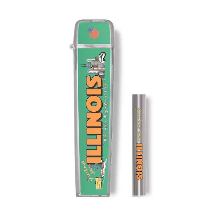 Photograph of product: Flip Case Combo Greetings From IL 190mAh Battery