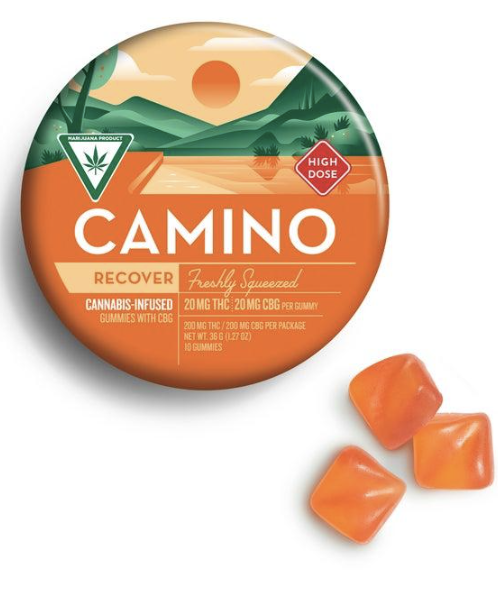 Photograph of product: Camino | Freshly Squeezed | 200MG Gummies