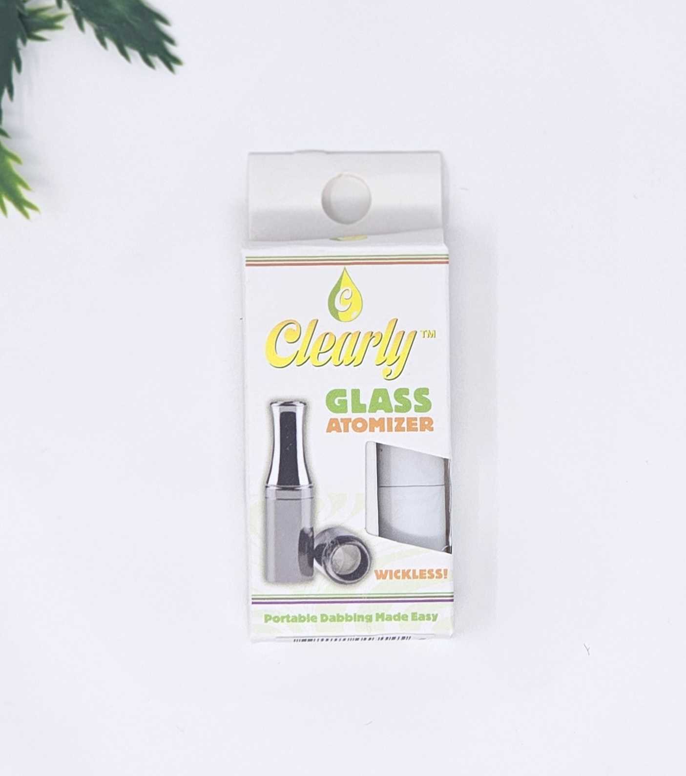 Photograph of product: Clearly 510 Glass Atomizer - White