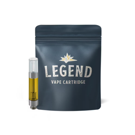 Photograph of product: Legend Vape Cart 1g- Pineapple Whip (Natural Derived)