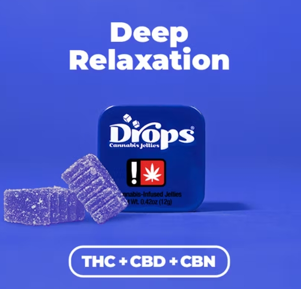 Photograph of product: Drops - Singles Black Currant 100mg (Enhanced)