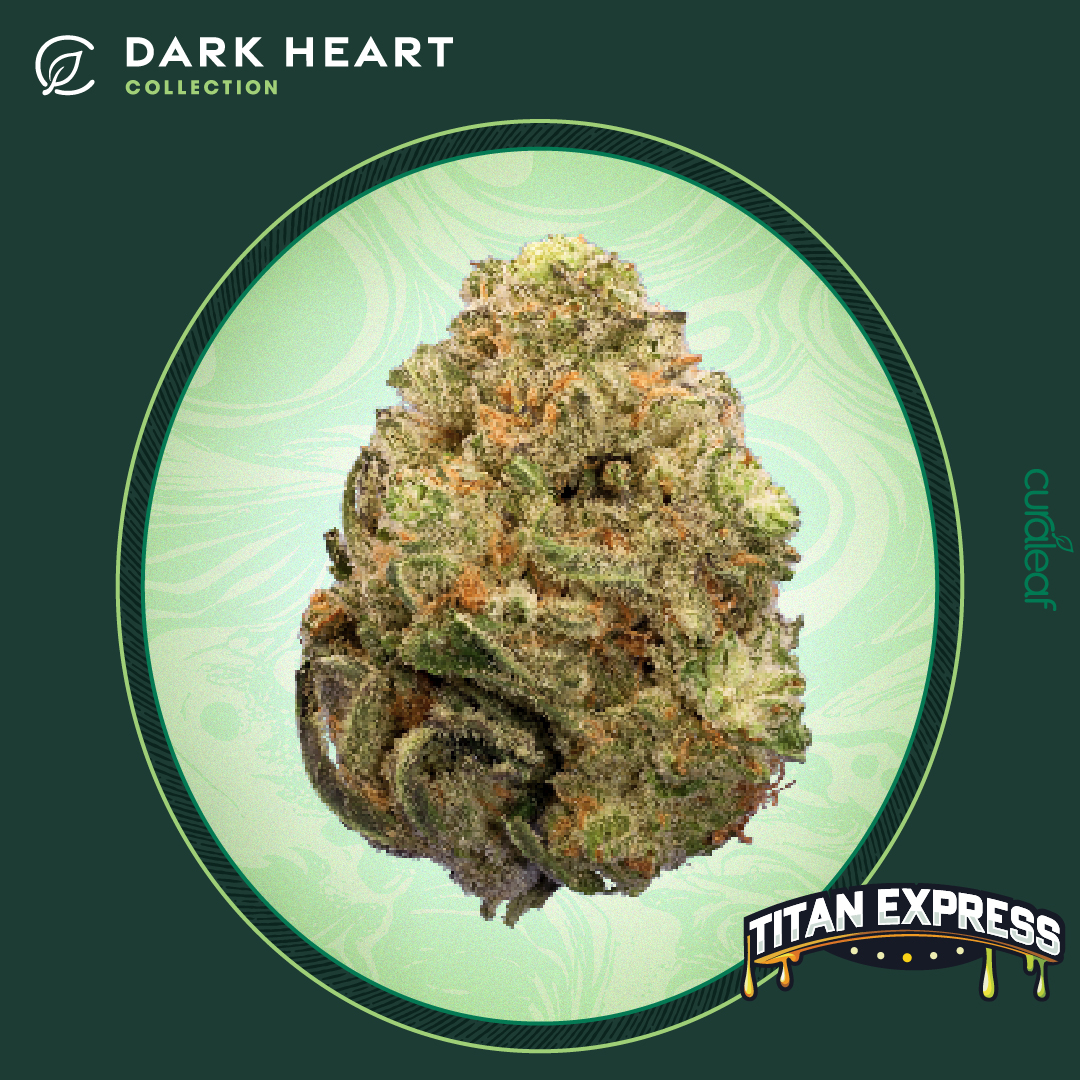 Photograph of product: Titan Express Whole Flower T28.68 (3-00989) - 3.5g