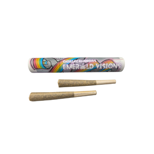 Photograph of product: Cadillac Rainbows | Pre-Roll 2-Pack | 1g