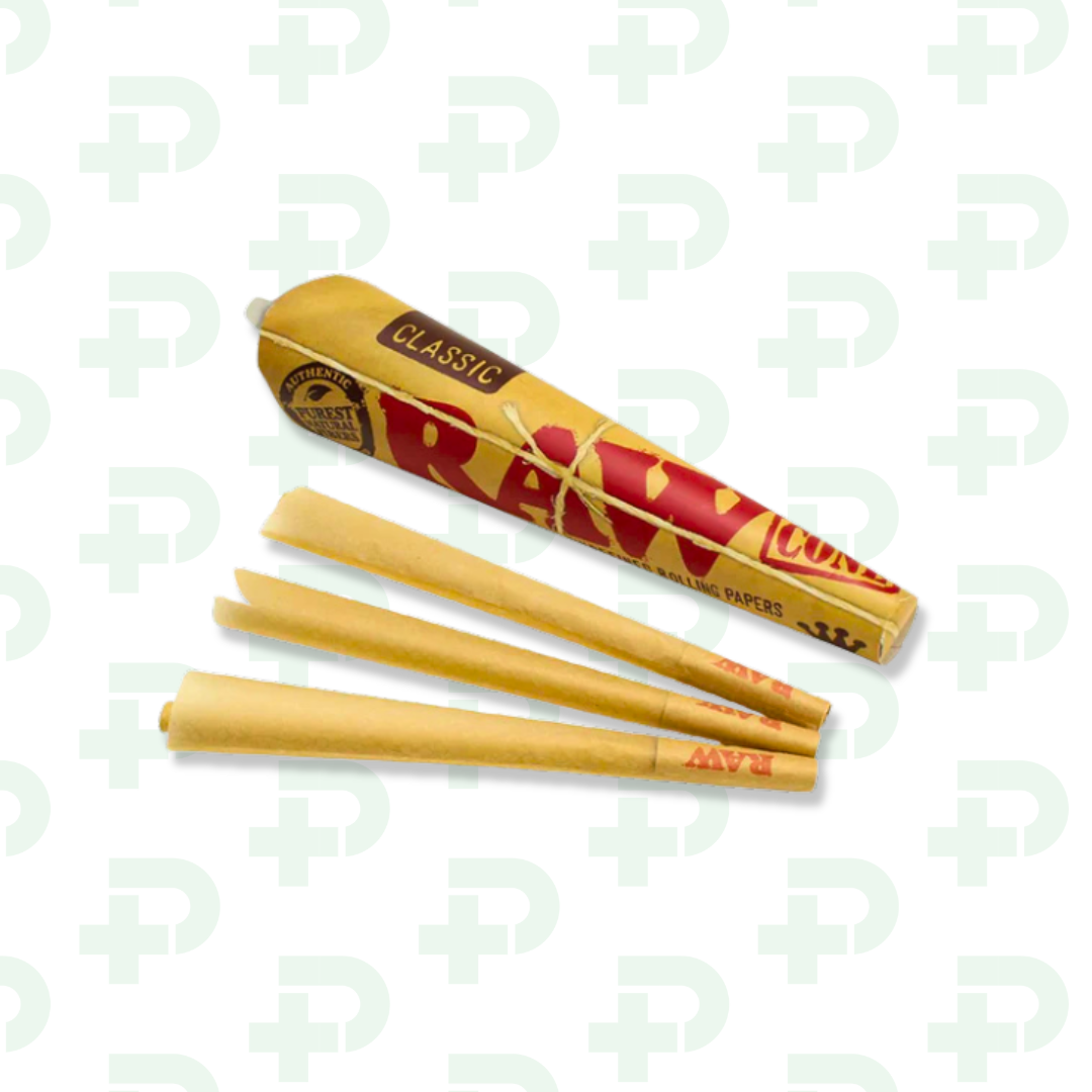Photograph of product: RAW Classic King Size Cones - 3 pack