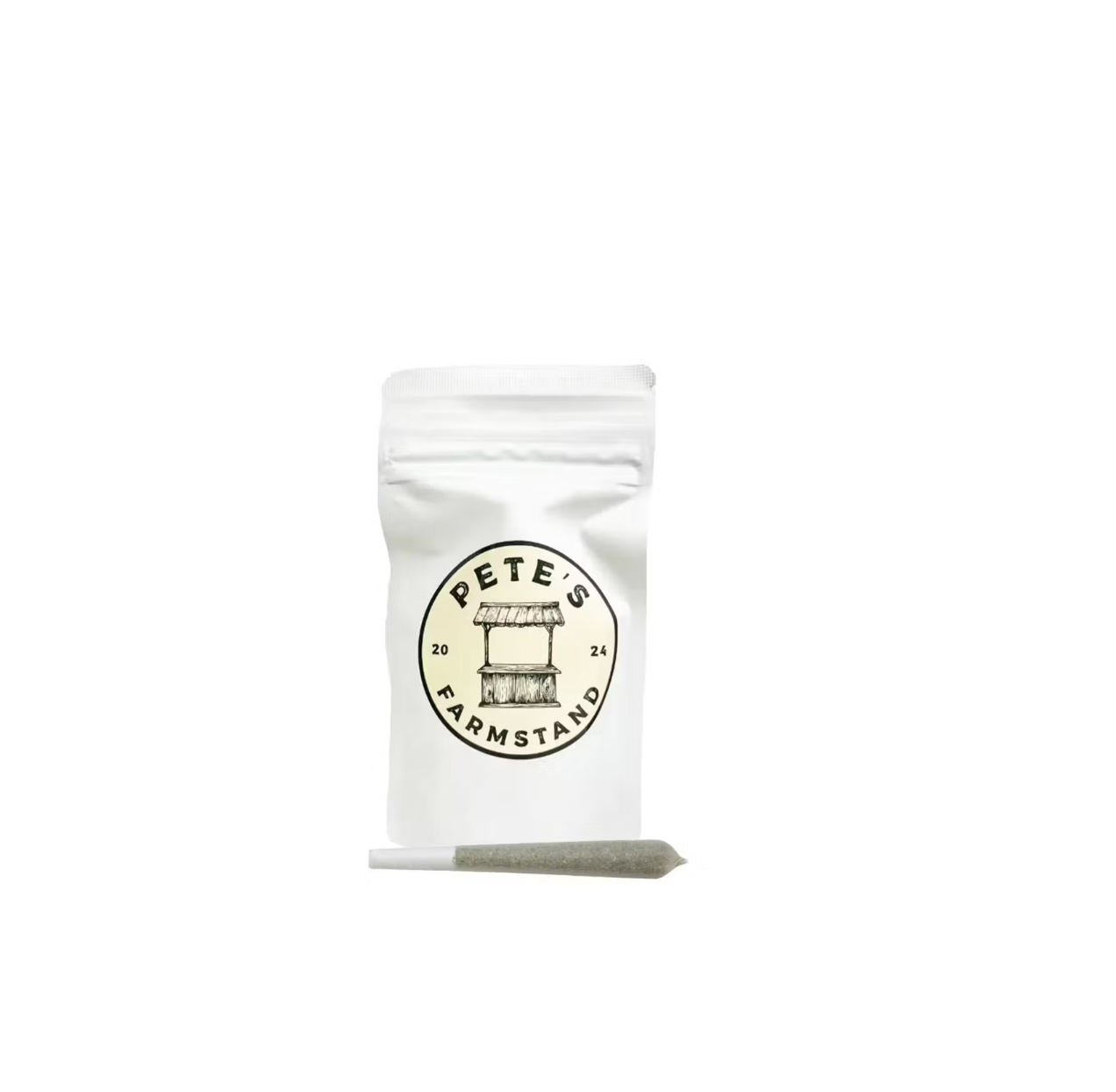 Photograph of product: Pete's Farmstand Cake & Desist 1g Preroll
