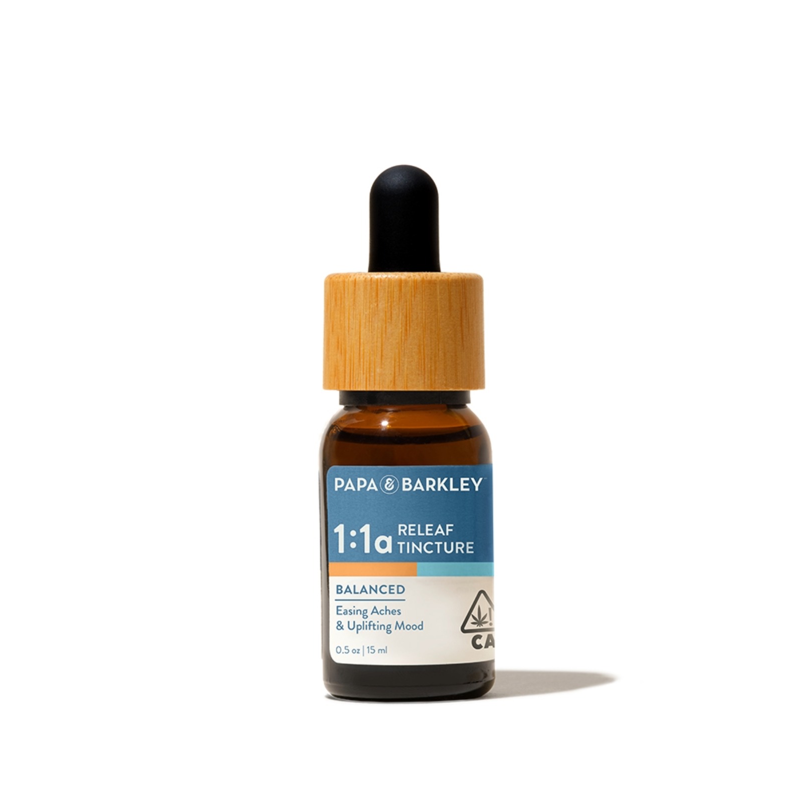 Photograph of product: 450mg 15ml Tincture 1:1 TH-ouiA Papa Barkley