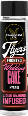 Photograph of product: [Claybourne Co.] Frosted Infused Preroll 2 Pack - 1g - Wedding Cake (H)
