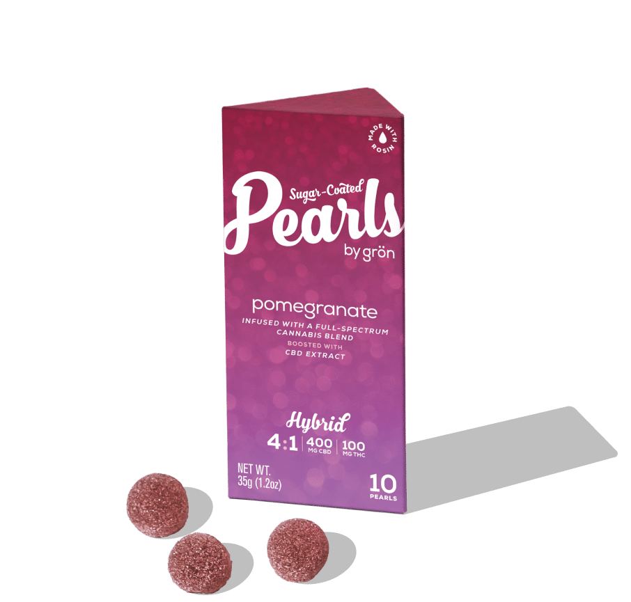 Photograph of Product: Pomegranate | 10ct. Gummies | gron