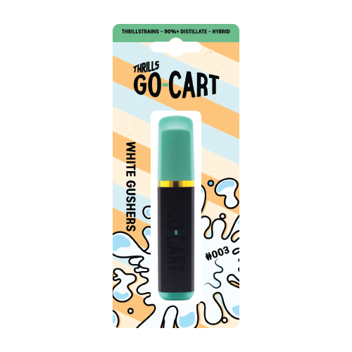 Photograph of product: White Gushers - FlavorStrains Go-Cart - All-In-One - 1g