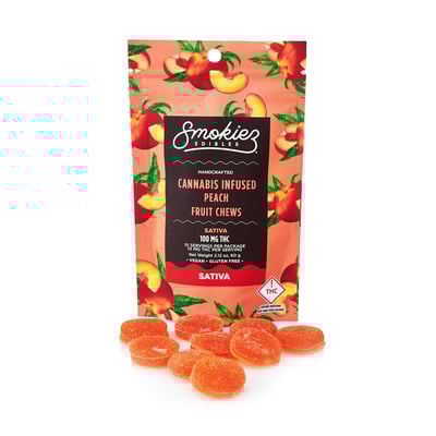 Photograph of product: Smokiez Sweet Peach Oui'd 10PK