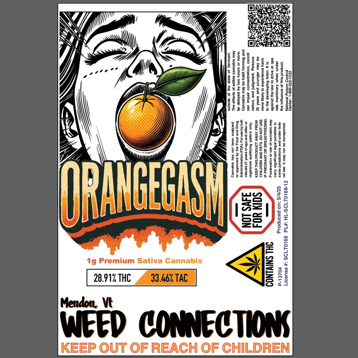 Photograph of Product: Orangegasm