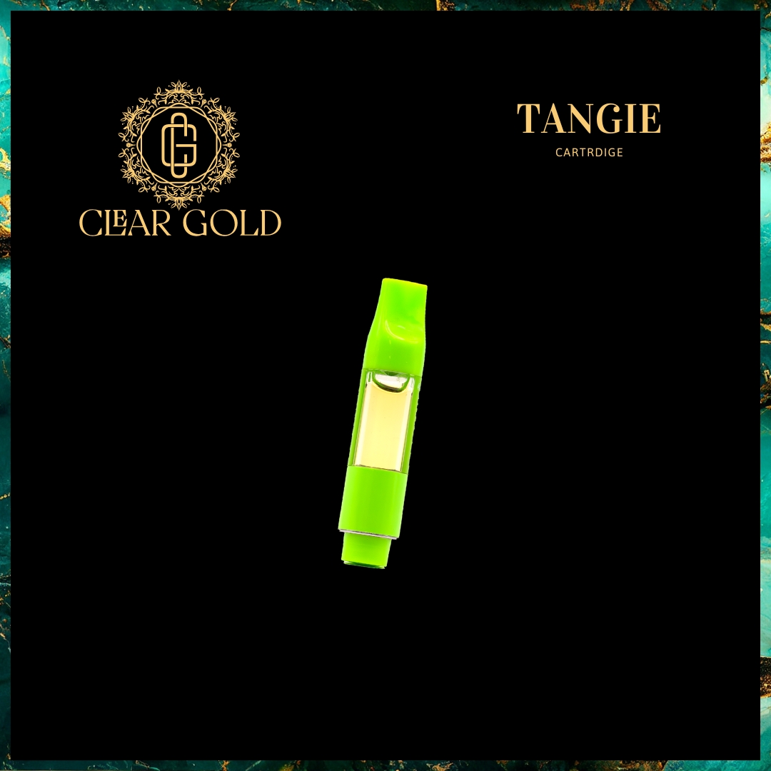 Photograph of product: Tangie | 510 Vape Cartridge | 1g | by Clear Gold Concentrates