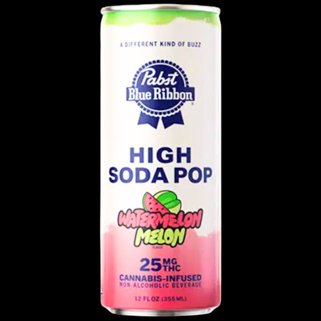 Photograph of product: Watermelon Melon 25mg Soda Pop - 