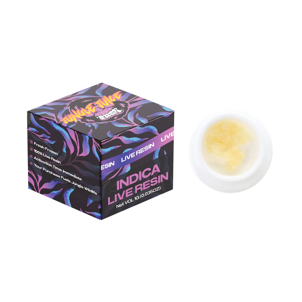 Photograph of product: Jungle Juice - Motor Breath - Live Resin - 1g (I)