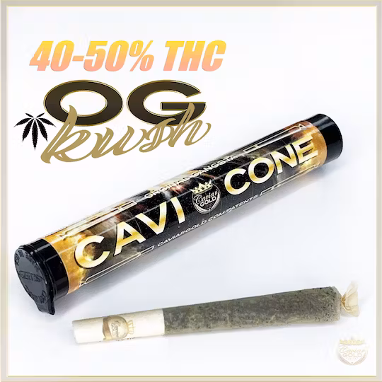 Photograph of product: Caviar Gold Lil Cavi Infused Pre-Roll Original Gangsta (I)
