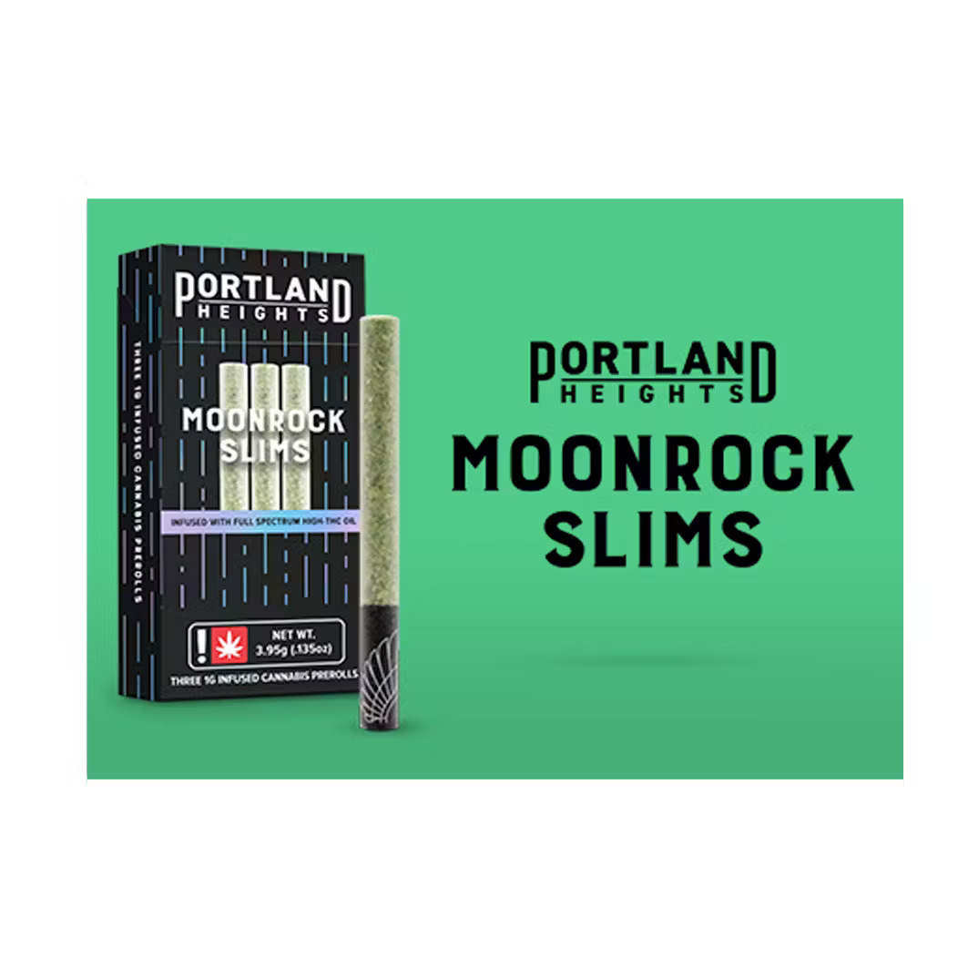 Photograph of product: Portland Heights Citrus Poison Moonrock Sweets Slims 1g