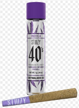 Photograph of product: Skywalker OG 40's Preroll 1g - 