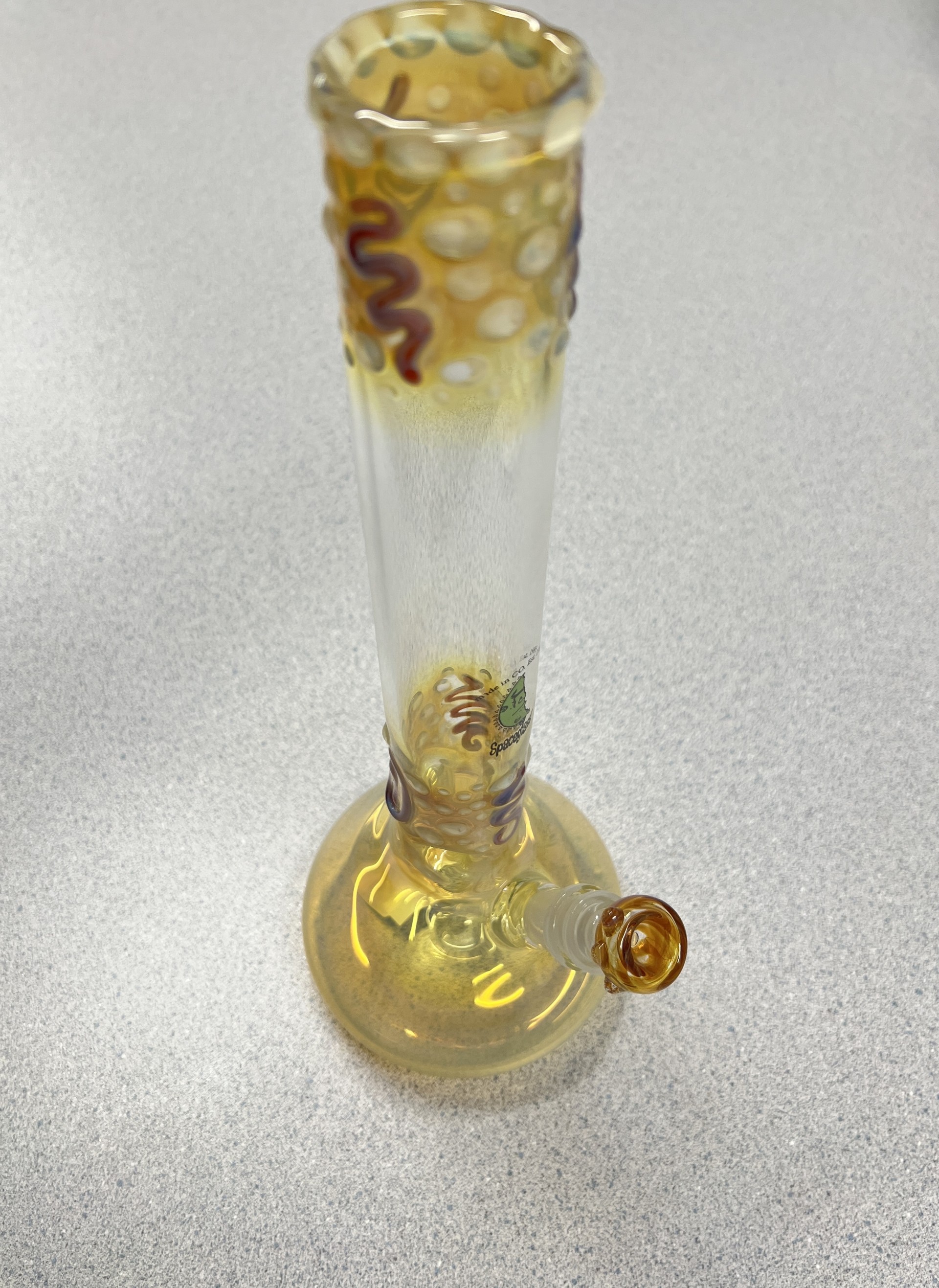 Photograph of product: Spaceglass - 14" Color Decorated Fume Beaker Bong | TAX INCLUDED