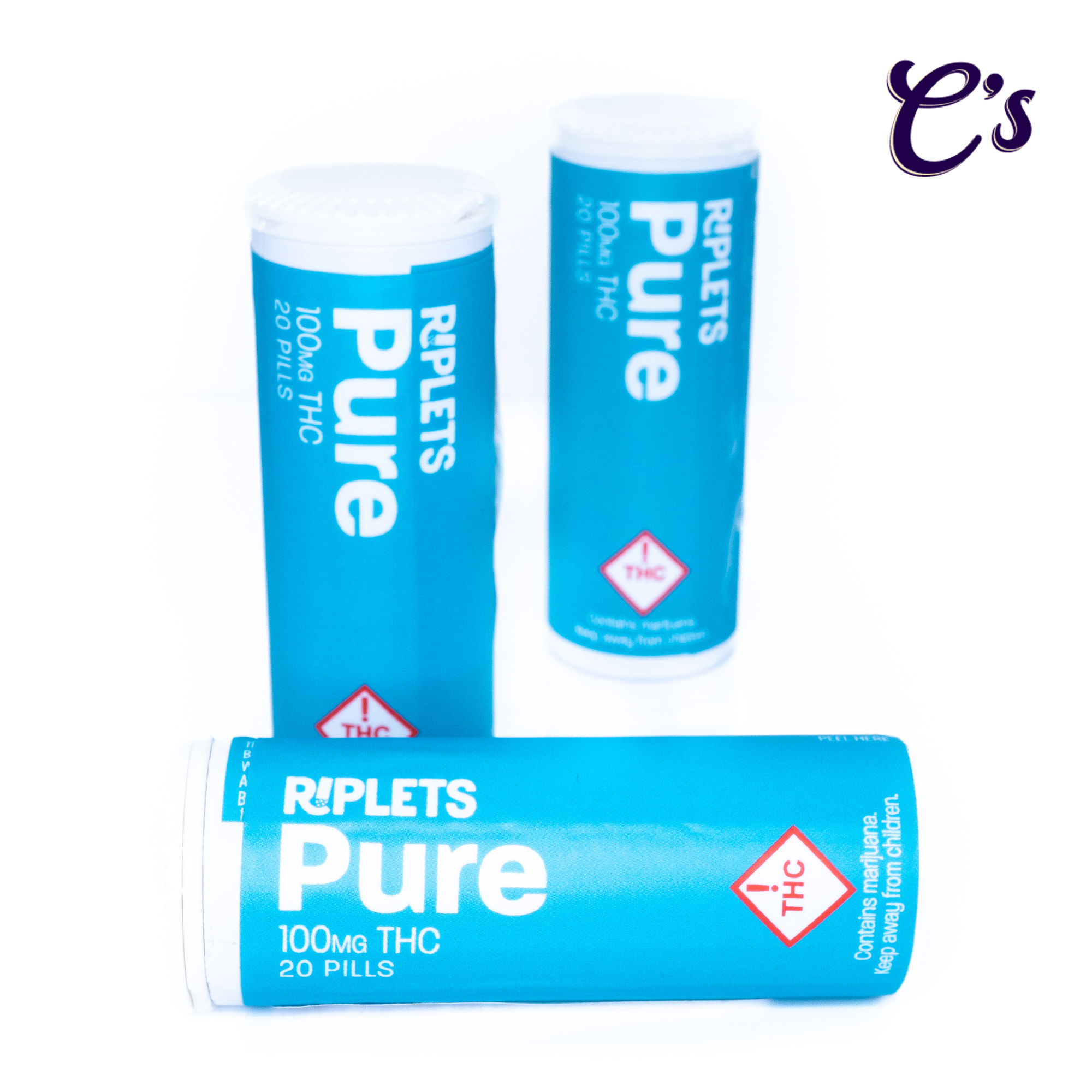 Photograph of product: Ripple | Riplets | Pure 10 100mg