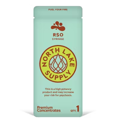 Photograph of product: 1g RSO Syringe |North Lake Supply