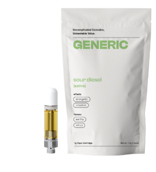 Photograph of product: Sour Diesel | Cart | 1g
