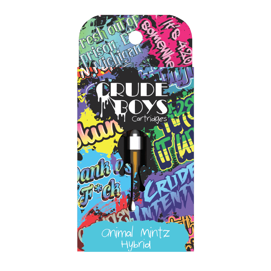 Photograph of product: Crude Boys 1g Cart Ghost Train Haze