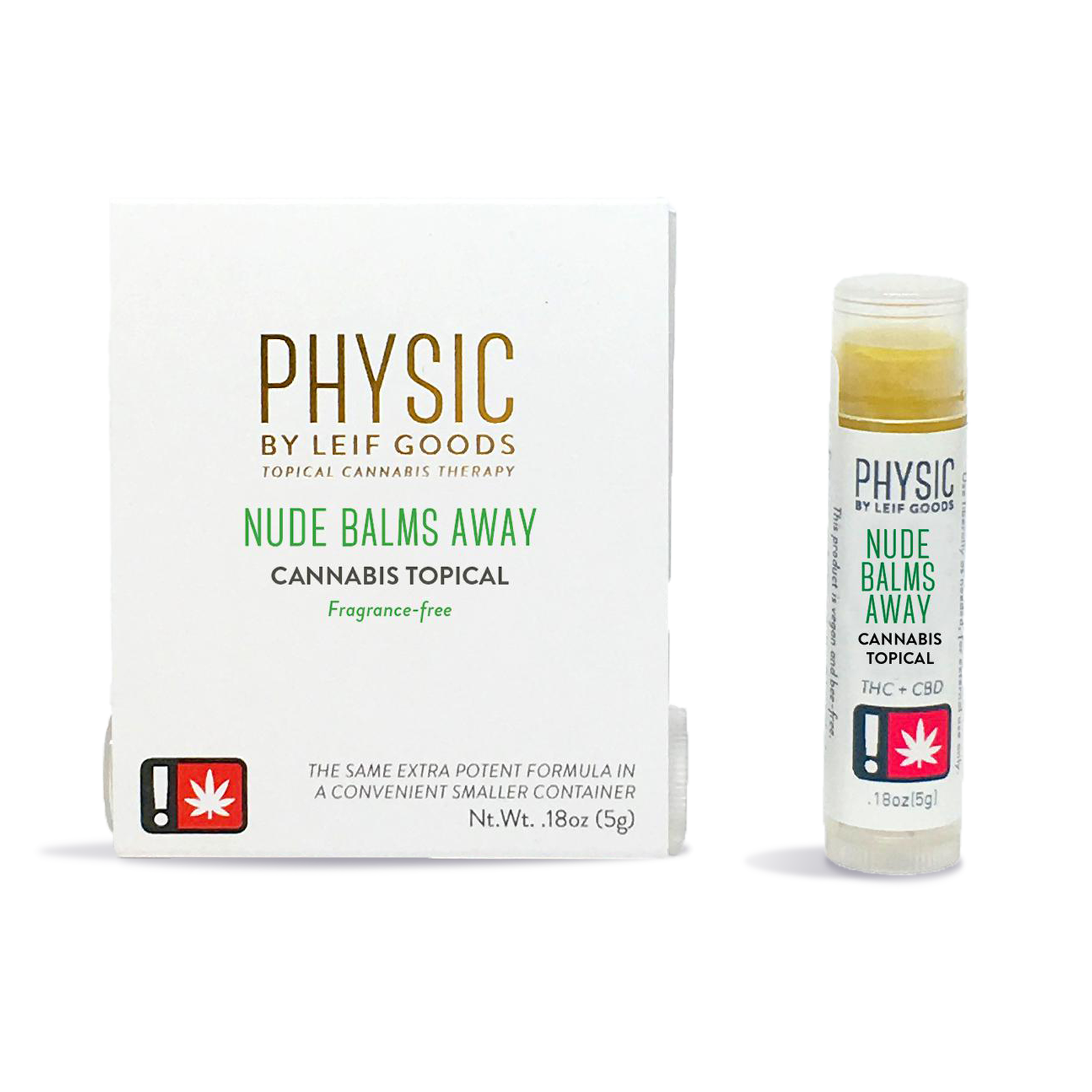 Photograph of product: Nude Balms Away