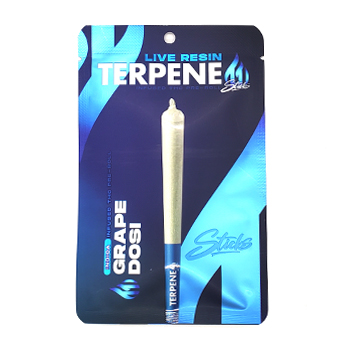 Photograph of product: Terpene Sticks Grape Dosi Infused Preroll Rec
