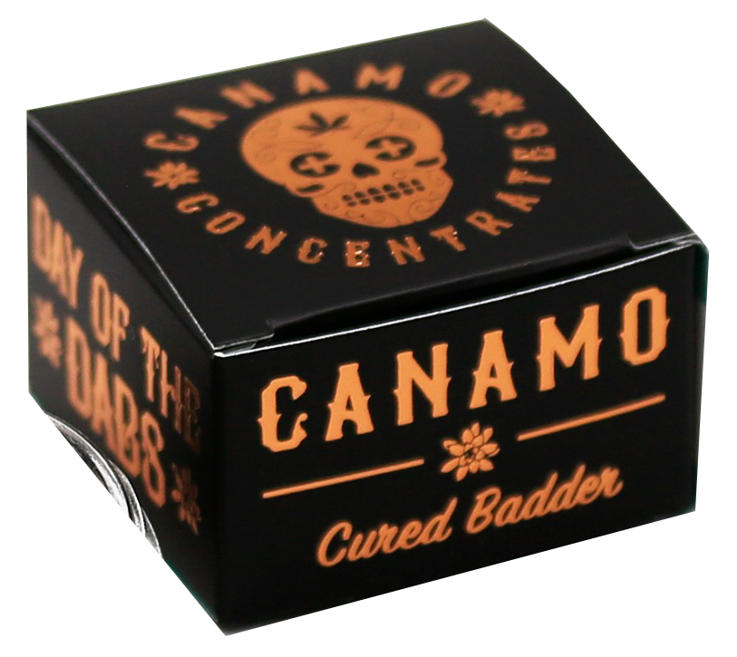 Photograph of product: Canamo - Cured Badder - Blue Hawaiian (H) (1.0g)