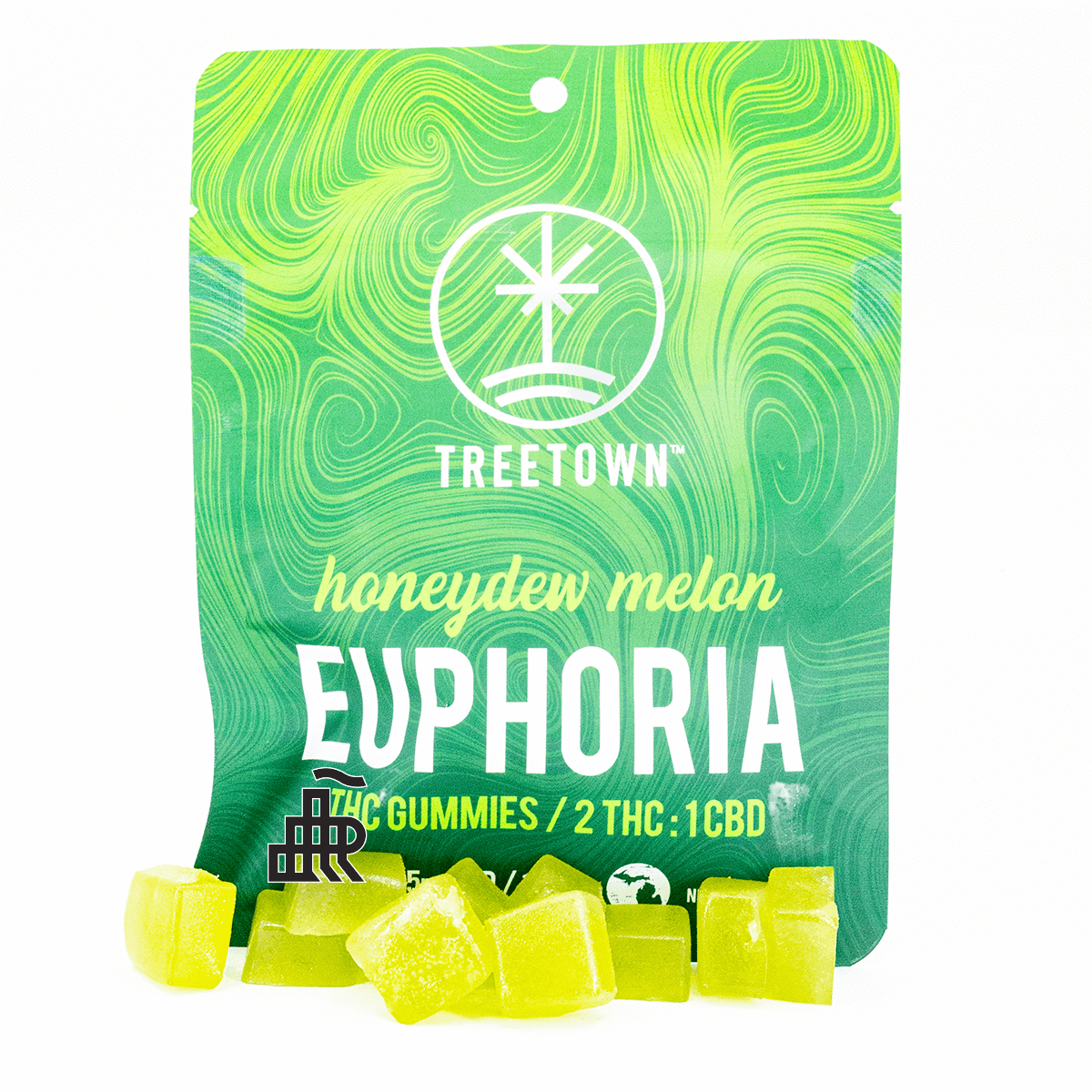 Photograph of product: Melon Euphoria | 2:1 - TH-oui:CBD | 10pc