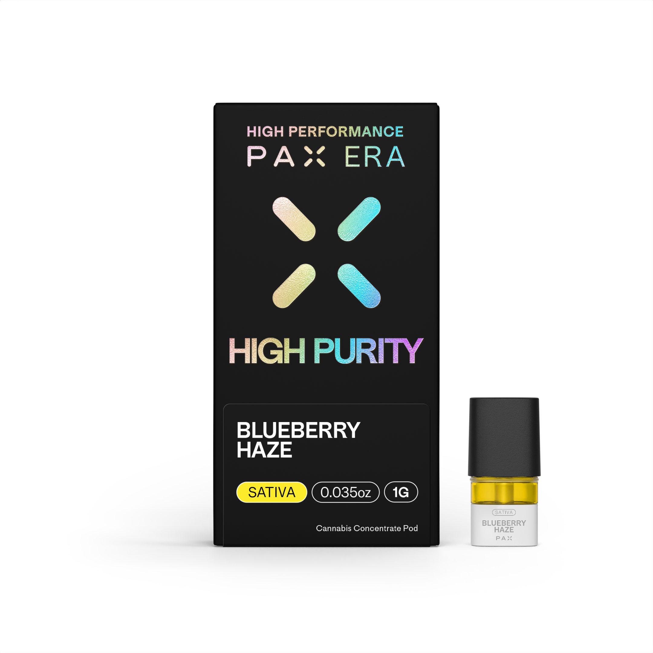Photograph of product: High Purity TH-oui | Blueberry Haze 1g | Pod