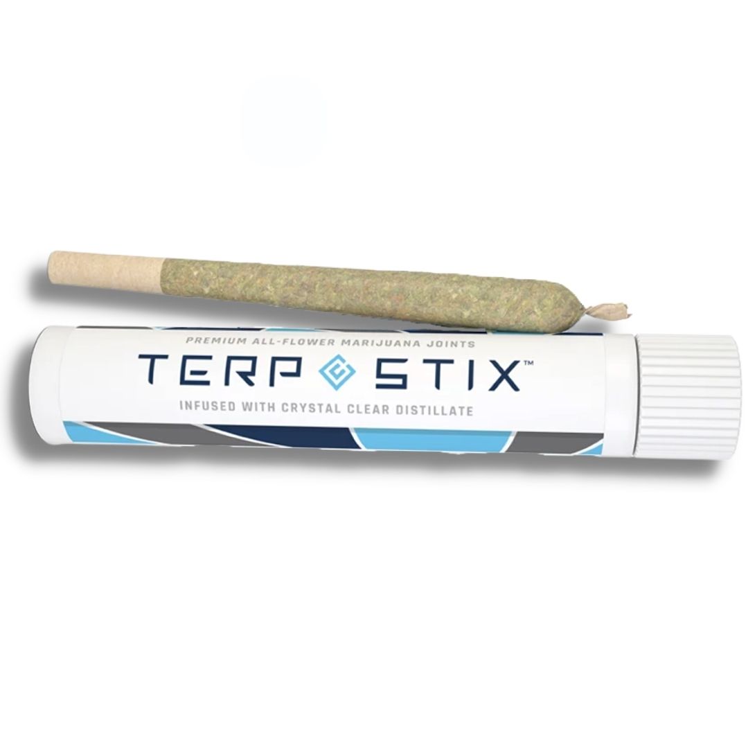 Photograph of product: Blueberry Hybrid Infused Preroll (Terp Stix)